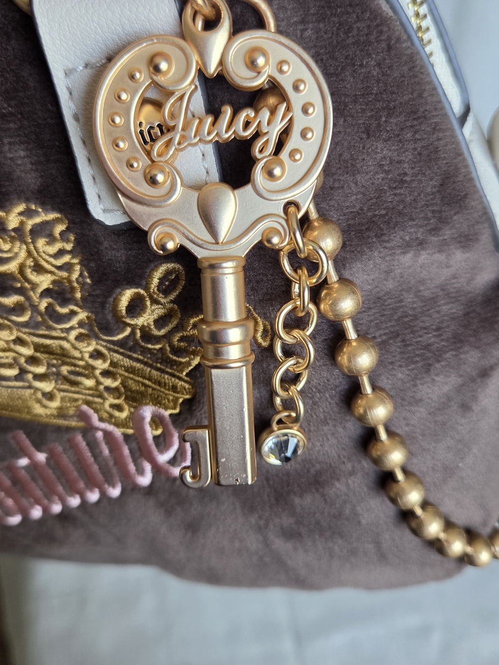 Juicy Couture "Key To Juicy" Dome Satchel - Picture 5 of 11